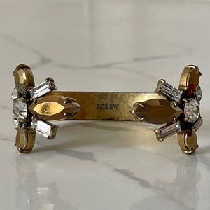 JCrew Crystal Cluster Cuff